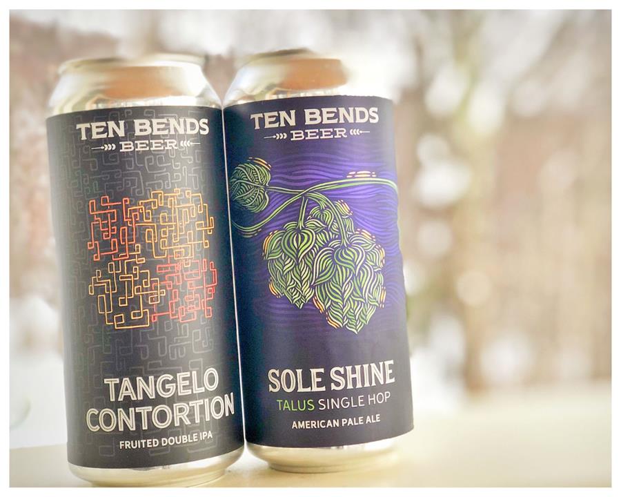 Contortion and Shine  Ten Bends Beer - Vermont Craft Brewery